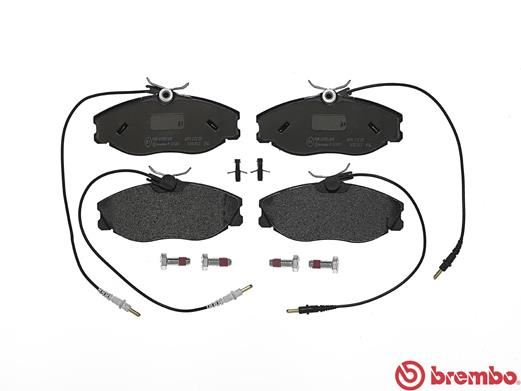 A.B.S. P 61 057 BREMBO Bremsbelagsatz, Scheibenbremse